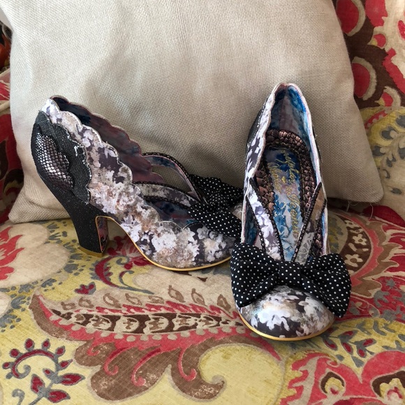 Irregular Choice Metallic Heel - Picture 2 of 4